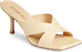 Stuart Weitzman Carmen Sandal in Wheat at Nordstrom Rack, Size 5.5