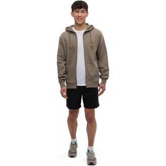 tentree Reynard Zip Hoodie in Clay at Nordstrom, Size Xx-Large