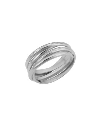 Italian Gold, Inc 14K Italian Gold Polished & Diamond Cut Coil Ring