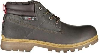 Carrera 1965 Mid Top Laarzen - Heren - Veterlaarzen - Bruin - 41 EU - Polyester - Schoenen