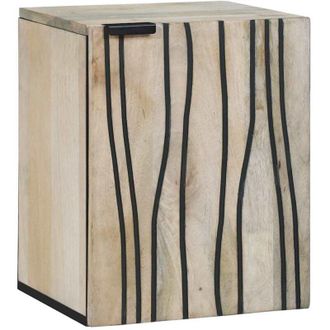 vidaXL Mueble De Lavabo Con Estante Marr&oacute;n 38 X 33.5 X 48 Cm Vidaxl