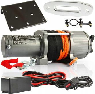 OEM Cabrestante Spider De 4000 Lb, Alimentado Por Bater&iacute;a /sint&eacute;tico/ M80800