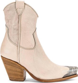 Free People Womens Brayden Western Boot In Bone