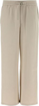 Ami Beige Cotton trousers