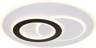 Globo Lighting Plaf&oacute;n - Jacques - Blanco - Metal - &Oslash; 70cm - Led