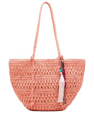 Steve Madden Raffia Shopper