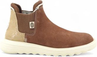 Hey Dude Branson Chelsea Boot - Dames - Chelseaboots - Bruin - 36 EU - Leer - Schoenen