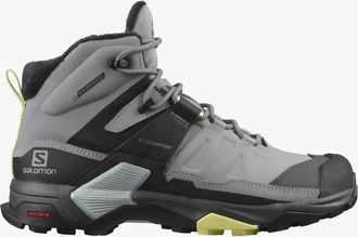 Salomon Womens X Ultra 4 Mid Winter Boots In Monument/black/charlock