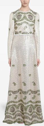 Giambattista Valli Abito con paillettes - Argento