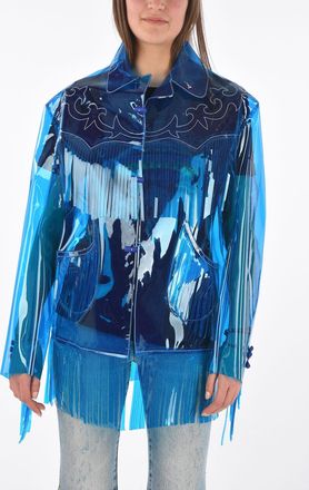 Maison Margiela PVC Western Jacket with Fringes Maison Margiela
