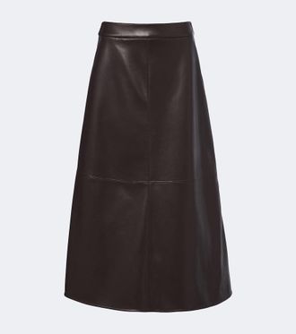 Max Mara Falda larga con paneles