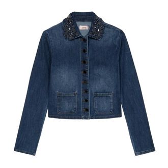 Oltre Mujer, Chaquetas, Azul, Talla: M