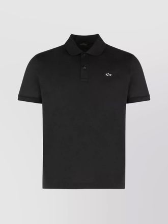 Paul & Shark cotton short-sleeve polo shirt