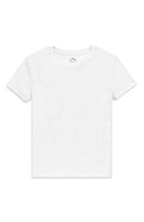 primary Womens Fit Rib Tee in White at Nordstrom, Size Xx-Large