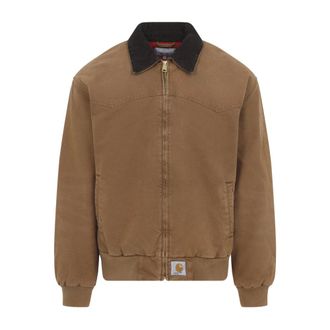 Carhartt Work in Progress Uomo, Giacche, Marrone, S, new