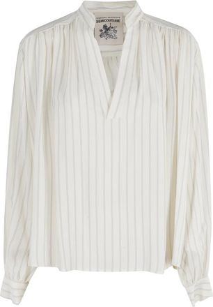 Semicouture Donna, Camicette, Bianco, S, new