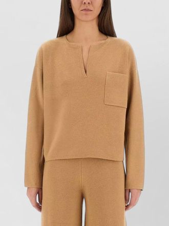 Max Mara cashmere wool knitted top