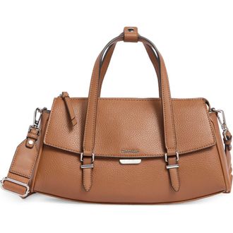 Calvin Klein Irene Satchel Bag in Caramel at Nordstrom Rack