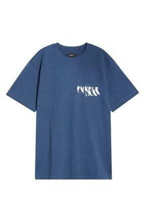 Purple Logo Graphic T-Shirt in Blue at Nordstrom, Size Xx-Large