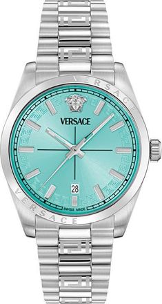 Versace Millenyium Bracelet Watch, 40mm in Stainless Steel at Nordstrom