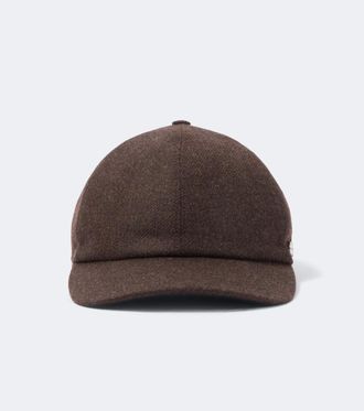 Agnona Cashmere baseball cap
