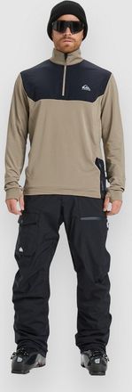 Quiksilver Early Start Hz Fleece Pullover grau