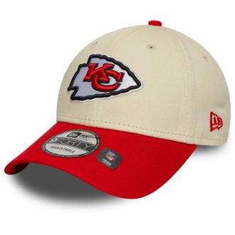 New Era 9Forty Strapback Cap - Kansas City Chiefs Beige - One Size
