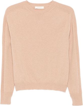 Twinset Long-sleeve Ribbed-cuff Sweater