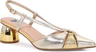 Ninety Union Sarah, Slingback Pump in Gold Multi at Nordstrom, Size 12