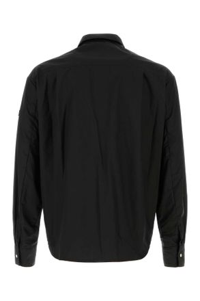 Tatras Mckz0303073588 001 Black Exterior: Cotton Silk Camicie Shirt