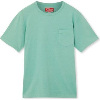 Fortela Tubejp Cotton Chest Pocket T-Shirt in Acquamarine at Nordstrom, Size Medium
