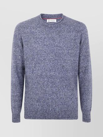 Brunello Cucinelli silk blend crew neck sweater