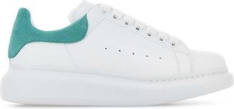 Alexander McQueen White Leather Sneakers
