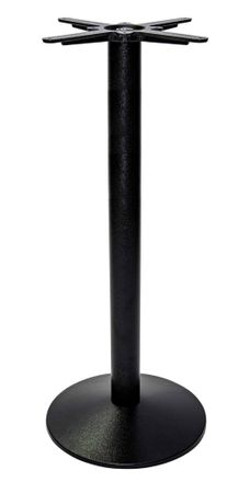 Netfurniture Black cast iron dome table base - Medium 1080 mm