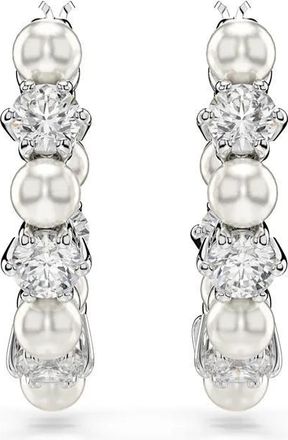 Swarovski Ohrringe - Matrix Ohrringe - Gr. unisize - in Silber - für Damen