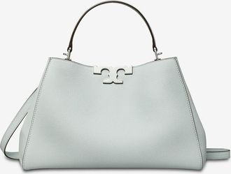 Tory Burch Handtasche aus genarbtem Leder Eleanor Soft Satchel