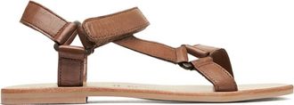 St.Agni Womens Sportsu Sandal In Antique Tan