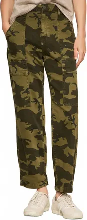 Sanctuary Boyfriend Utility Pant In Rambler Camo