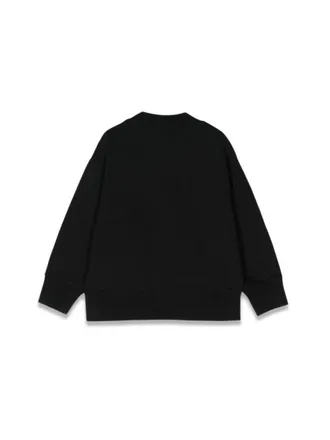 Palm Angels Neon Palms Motif Sweatshirt - Black
