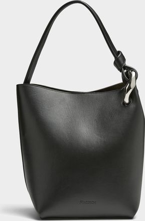 J.W.Anderson Womens Corner black bucket bag
