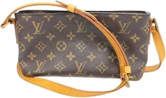 Louis Vuitton Pre-owned Cross Body Bags, female, Brown, Size: ONE SIZE Pre-owned Vintage Cross Body Bag
