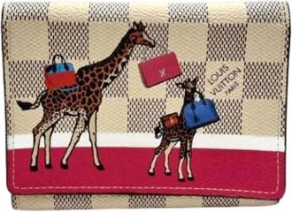 Louis Vuitton Pre-owned Wallets, female, Multicolor, Size: ONE SIZE Pre-owned Fabric Wallet