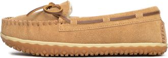 Minnetonka Womens Tilia Suede Moccasin Slippers