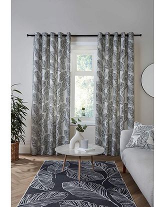 Dreams & Drapes Fusion Matteo Eyelet Curtains