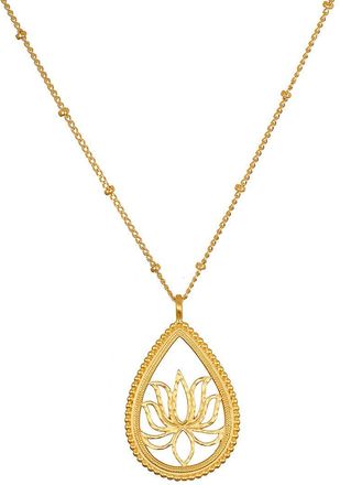 Satya Jewelry Open to Possibilities Lotus Necklace