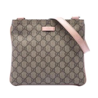 Gucci Pre-owned Vintage Crossbody Bag - Dames - Pre-owned - Beige - Maat: ONE Size Leer