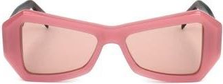 Retro Superfuture 53mm Square Sunglasses in Pink at Nordstrom Rack