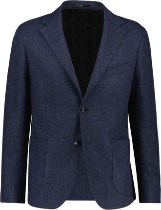 Eduard Dressler Sawyer Blazer - Heren - Blazers - Blauw - 2XL - Katoen - Jassen