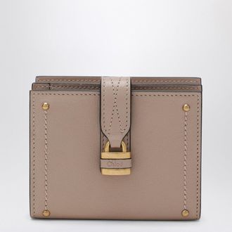 Chlo&eacute; Quadratische Paddington-Geldb&ouml;rse aus rosa Leder von Chlo&eacute;