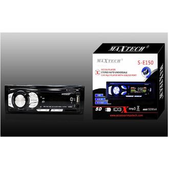 Trade Shop Trade Shop - Radio De Autom&oacute;vil Est&eacute;reo Radio Universal Fm Radio Sd Usb Mp3 Aux Con Panel Frontal